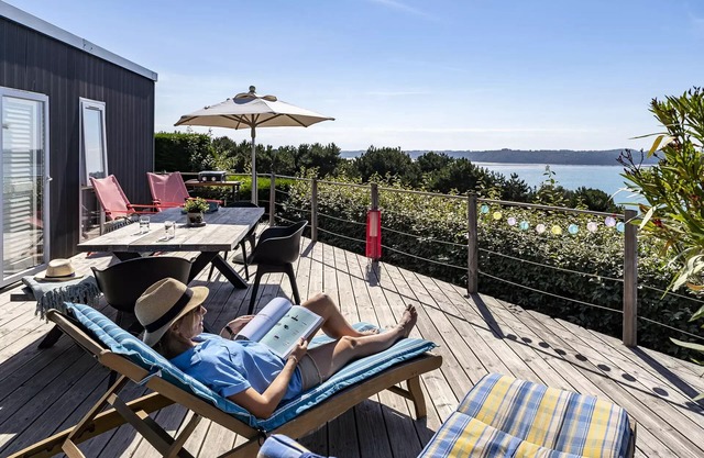 Campsite Le Chatelet* - Premium 3-room mobile home for 4 people - sea view
