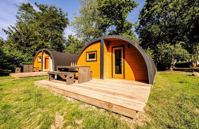 Campsite La Rivière d'Argent * - Double Pod - 30m2 - 2 bedrooms 4pers 4 people