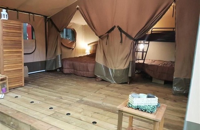 Campsite La Sole**** - Lodge Victoria Tent 3 rooms 2/5 people