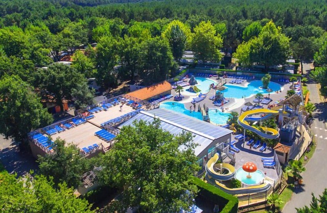 Campsite Lou Pignada* - 3 room wooden chalet 5 people Air-conditioned
