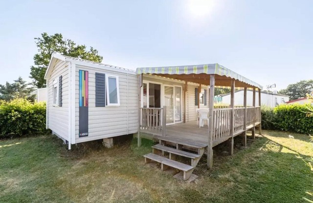 Campsite maeva Escapades Le Bois Joli * - Cozy 4 Room Mobile Home 6 People + TV