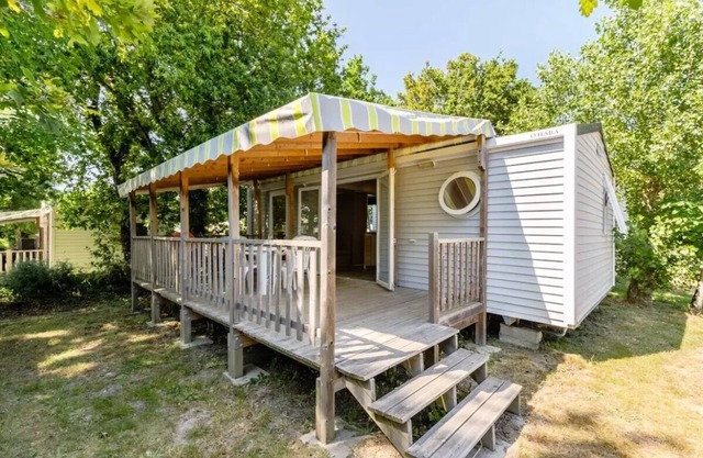 Campsite maeva Escapades Le Bois Joli * - Mobile Home Cozy 3 Rooms 5 People + TV