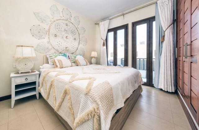 Casa Bleu : 2 floors ,2 bedrooms ,equipped kitchen ,balcony ,terrace and grill
