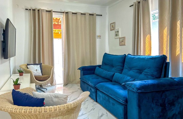 Casa c ótima localização e Wi-Fi em Bertioga/SP