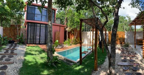 Casa CÅLŪ Cozy & Confortable Jungle House with Pooll