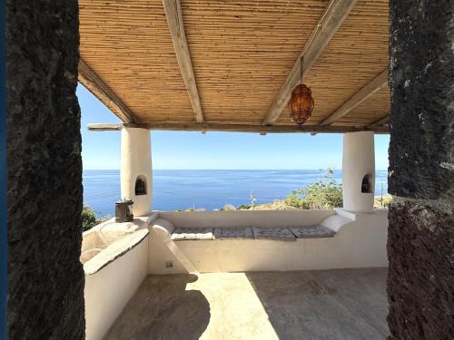Casa Chiara, terrace with sea view