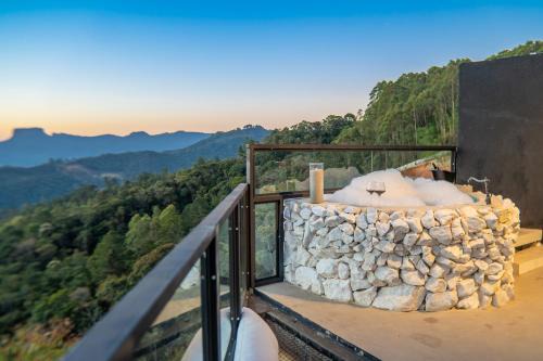 Chalé Boutique - Spa - Sauna seca , Jacuzzi , Rede suspensa