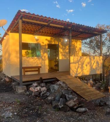 Chalé cabana de ferro