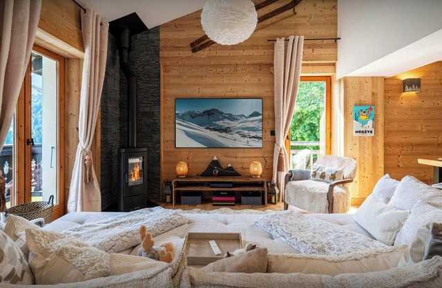 Chalet Belle Source B - Cosy stay for 6 - 12km from Megève - OVO Network