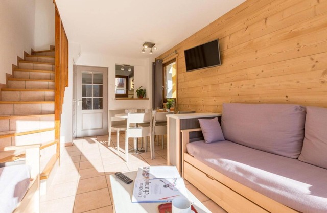 Chalet, 300m from ski slopes, terrace, parking, tv, 47m², Serre Chevalier