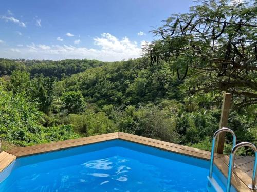 Chalet charmant à Le Gosier avec piscine privée