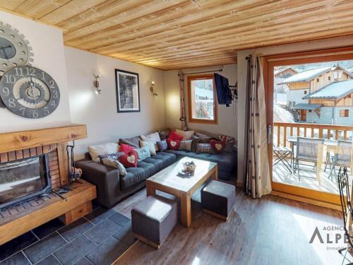 Chalet haut de gamme 8 chambres avec sauna à 250m des pistes, St Martin de Belleville - FR-1-452-75