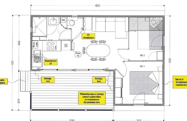 Chalet Lodge 2 bedrooms