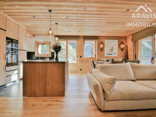 Chalet moderne et cosy avec Wi-Fi et garage au Grand-Bornand - FR-1-391-186