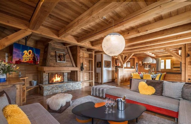 Chalet, ski-in/ski-out & foot of the slopes, view ski slopes, fitness, sauna, terrace, balcony