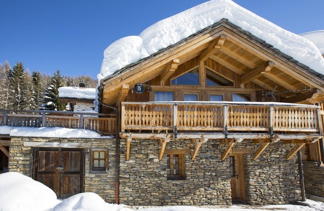 Chalet with terrace, quiet location at ARC 1800 in SAVOIE