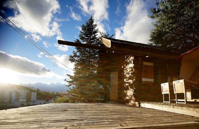 Chalet with magical view