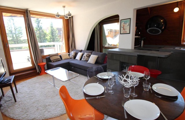 Charmant appart 6 pers, 2 pièces + cabine à Avoriaz, balcon, wifi, tout équipé - FR-1-633-66