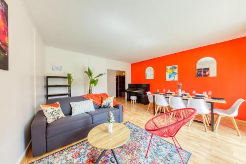 Charmant Appartement à 10 minutes de Paris avec Balcon