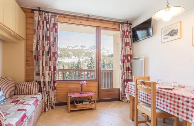 Charmant studio Montgenèvre, 3 pers, balcon sud, proche pistes - FR-1-330D-31
