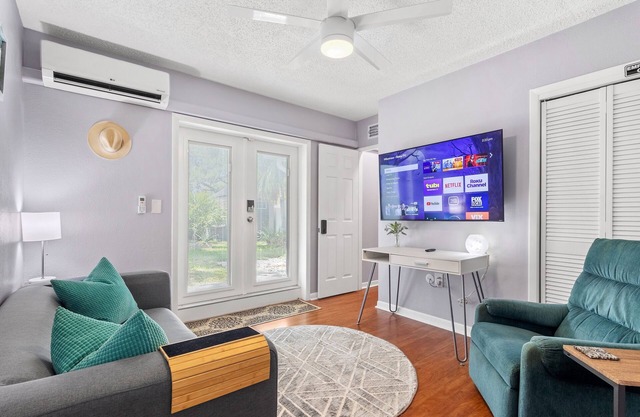 Charming 1-bedroom apartment in amazing St. Petersburg with AC, WiFi,Dog OK!