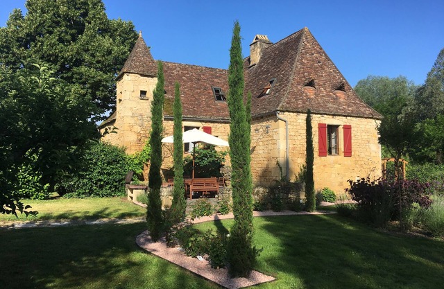 Charming 18th century stone house with private heated pool and large garden