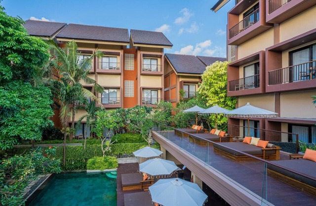 Charming 1BR Suites Garden View Near Seminyak & Canggu