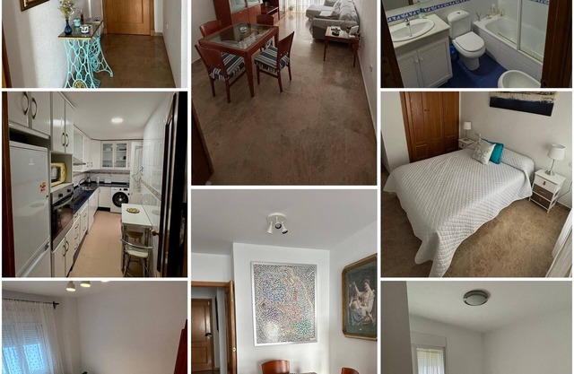 Charming 3-bedroom apartment with WiFi and AC in lovely Cádiz
