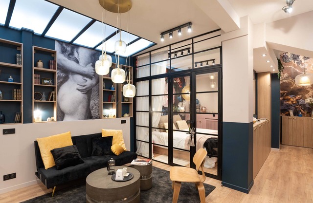 Charming artist's studio in Le Marais