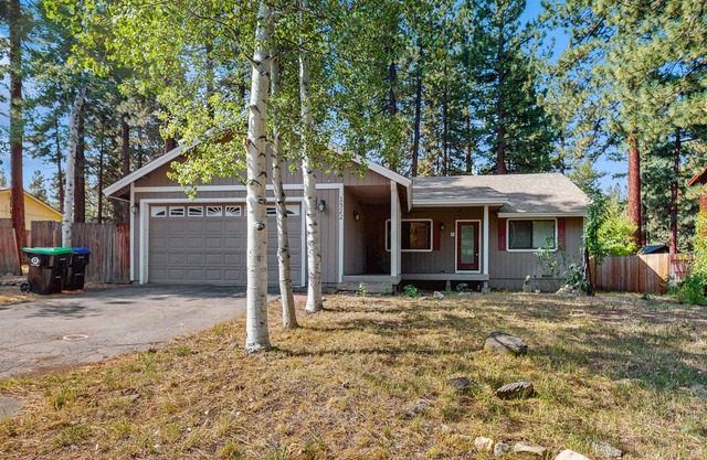 Charming Cabin Home with Fireplace, W/D, Enclosed Backyard