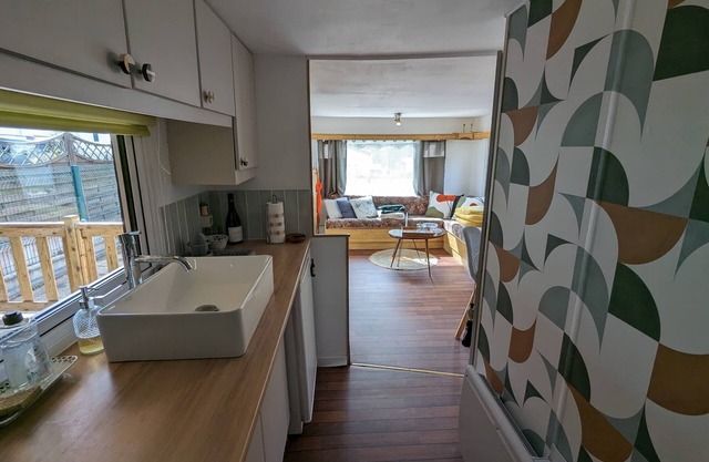 Charming chalet just steps from the sea