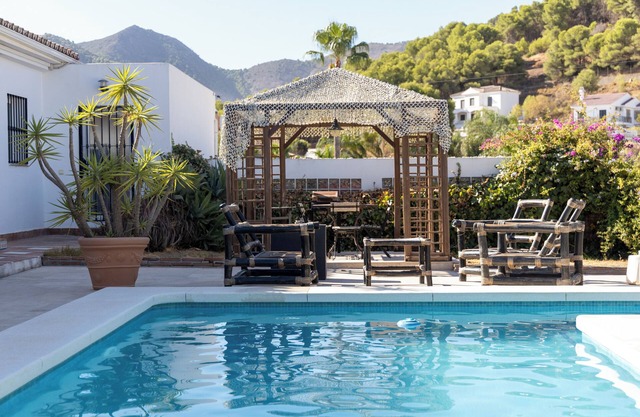 Charming villa with pool, views and unique style.