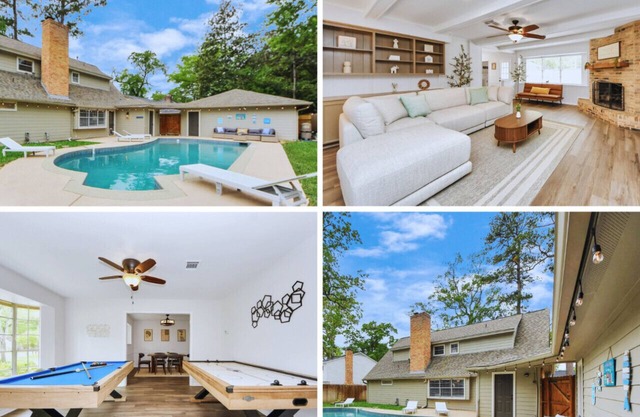 Charming Family Retreat w/Private Pool, Gameroom