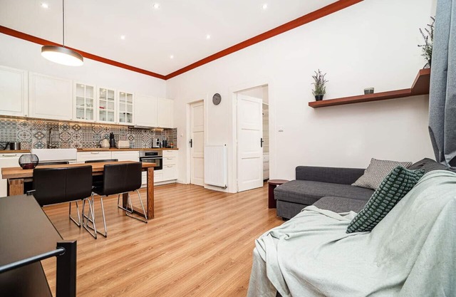 Charming, modern, 1-bed flat by Museum of Prague