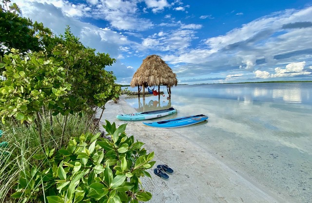 Charming Modern Beach Villa with 360 Island views & easy resort access