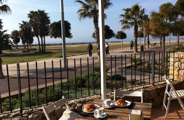 Charming penthouse with sea views, 2 large terraces and 40m to the beach