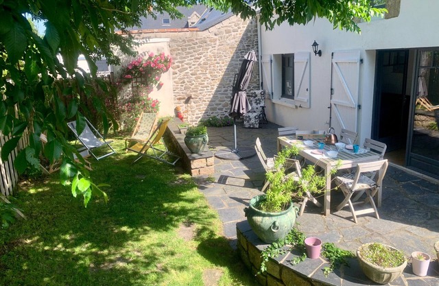 Charming Renovated House with Garden in the Heart of Salt Marshes, Close to Guérande and La Baule