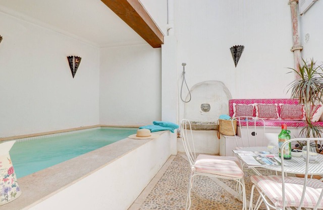 Charming townhouse in Pollensa with plunge pool and lovely terraces