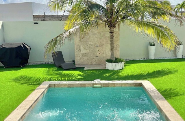 Charming Villa · sleeps 10 in Noord w/Plunge Pool