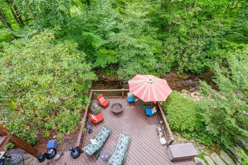 Chateau on Compass Creek Quiet Hayesville Escape