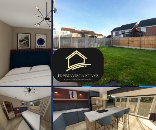 Chester - Sleeps 6, Free Wi-Fi, TV, Free Parking, Ideal for Families and Contractors, Long Stay