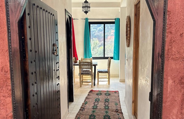 Chez Yahia, in the heart of Ourika, apartment with panoramic view