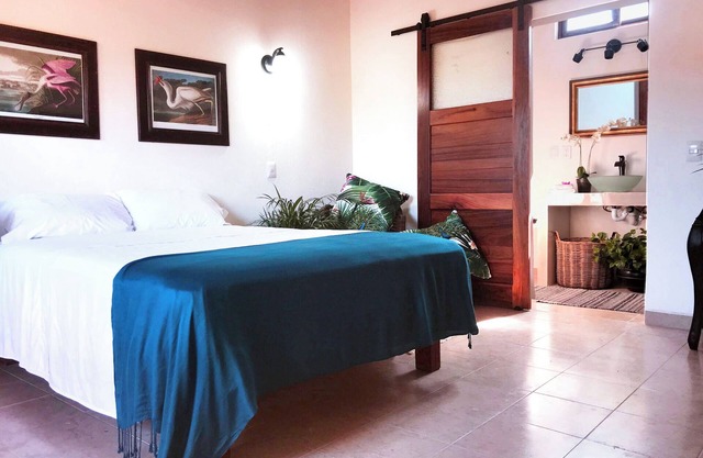 Chic room in plant filled boutique hotel near beach and plaza in Lo de Marcos