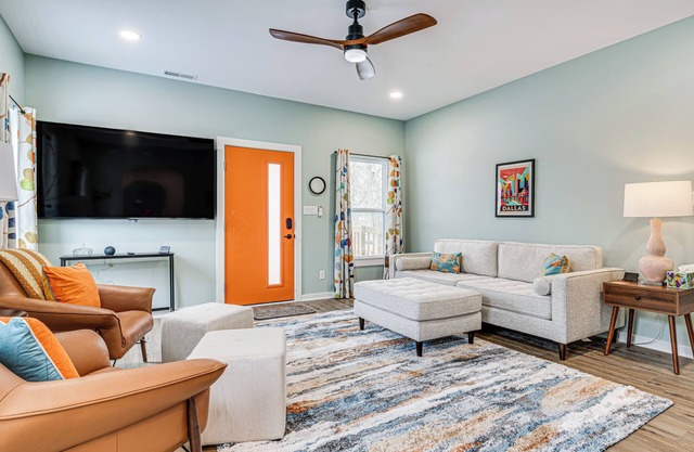 Chic ‘SoBro Charmer’ w/Covered Porch!