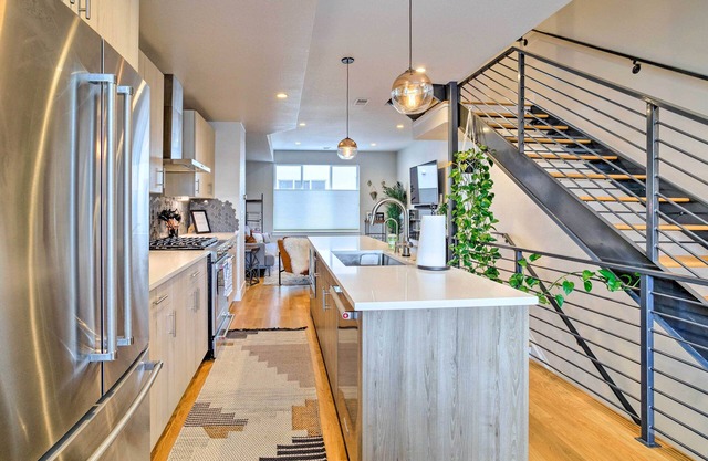 City Skyline Views: Upscale Denver Townhome