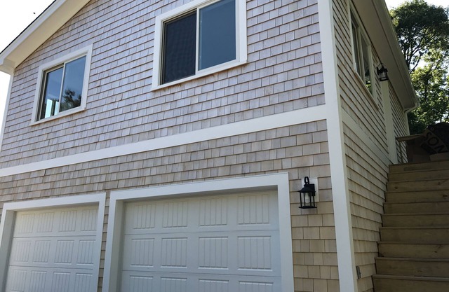 Clean, bright apartment with AC and private yard!