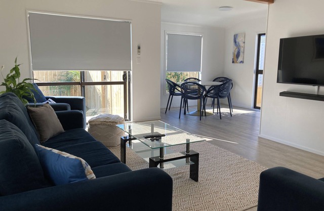 Coastal retreat with spa pool — newly renovated and a short walk to the beach