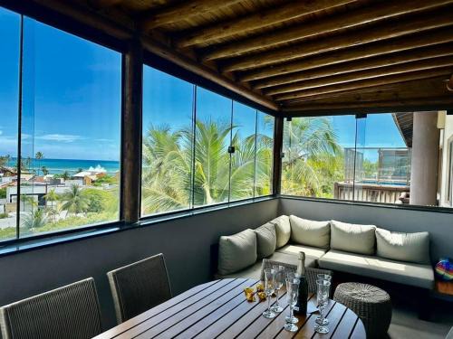 Cobertura Beira-Mar no Barra Bali | 4 Quartos, Varanda Gourmet e Churrasqueira - Destino BSM 418