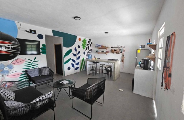 Comfortable and equipped room