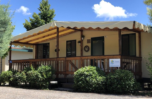 Comfortable campsite chalet/mobile home | Near beach | Tuscany | Viareggio
